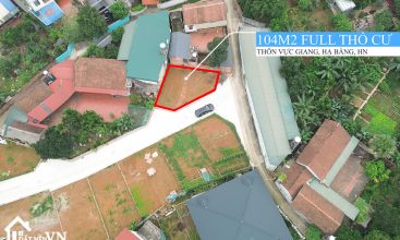 Bán đất Hạ Bằng Thạch Thất – Lô góc 3 mặt thoáng, gần CNC Hòa Lạc, cực đẹp đầu tư dòng tiền