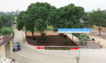 Đất Vân Hòa Ba Vì - Diện Tích 196,5m2 Lô Góc 2 Mặt tiền, Full Thổ Cư, gần Khoang Xanh Suối Tiên